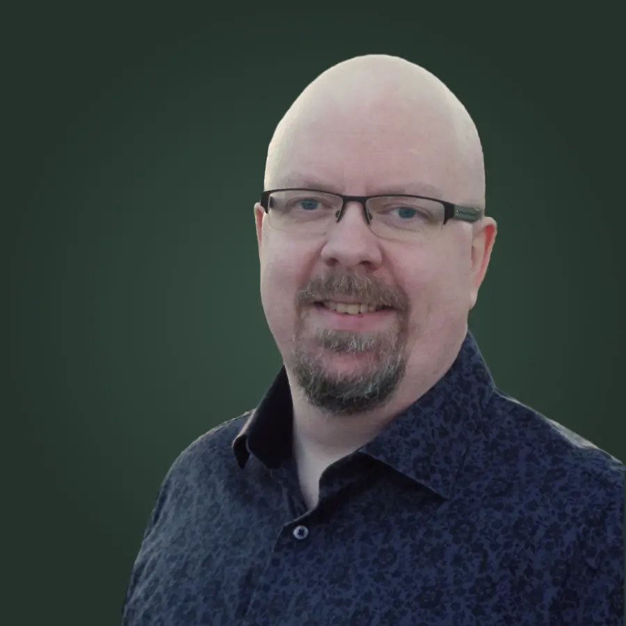 Porträtt av Åke Dalmans, digital strateg och storyteller